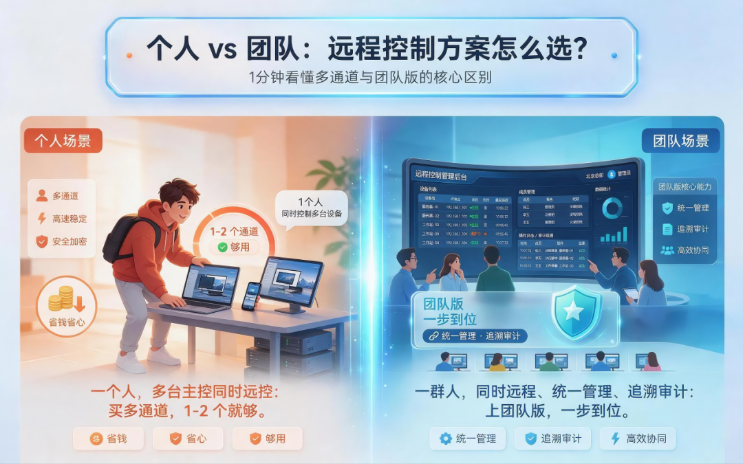 ToDesk 多通道插件使用指南：多端并发远控与设备扩容